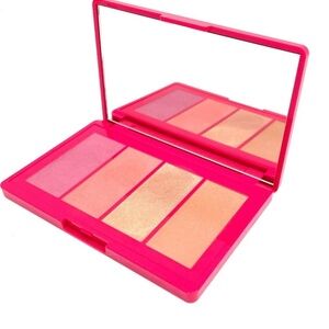 Lancôme Hot Pink Blush & Highlight Palette – 4 Shade Cheek Kit (NWOB) 💖✨